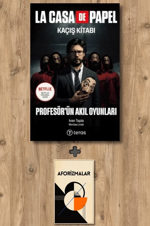 La Casa de Papel Kaçış Kitabı - Profesör'ün Akıl Oyunları (Ciltli) + Aforizmalar - Ivan Tapia