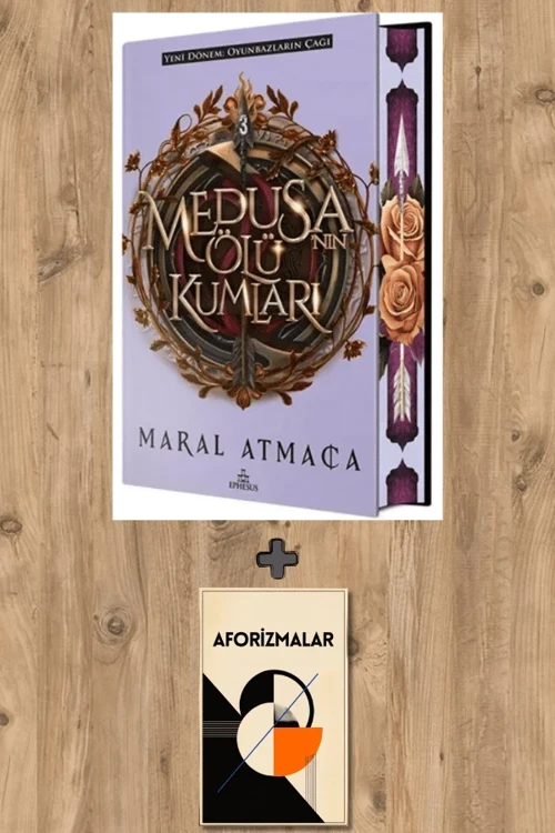 Medusa’nın Ölü Kumları 3 (Ciltli - Özel Baskı) + Aforizmalar - Maral Atmaca