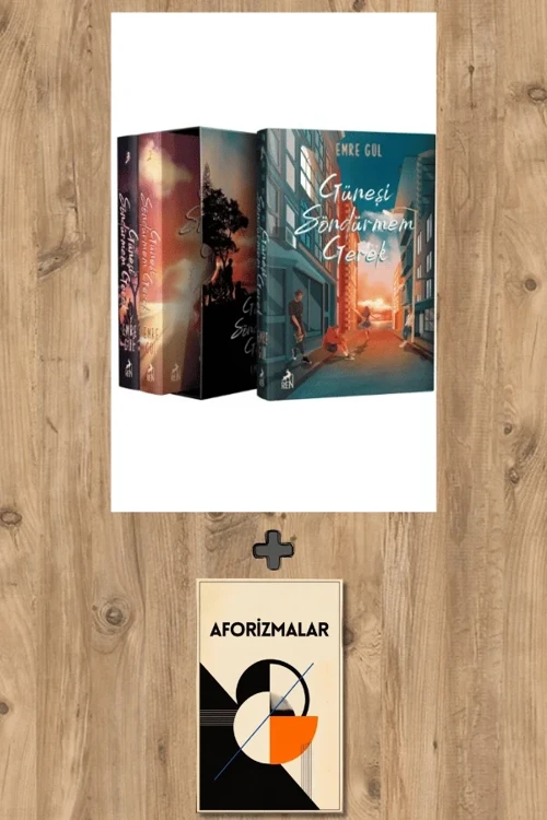 Güneşi Söndürmem Gerek Kutulu Set + Aforizmalar - Emre Gül