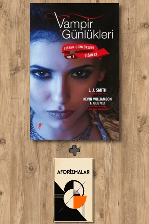 Vampir Günlükleri - Stefan Günlükleri Vol. 5 Sığınak + Aforizmalar - L. J. Smith