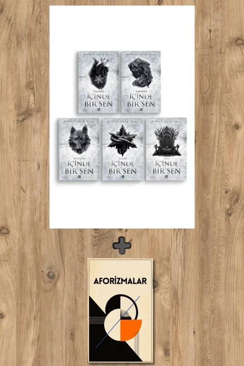 İçinde Bir Sen 5 Kitap Takım (Ciltli) + Aforizmalar - Binnur Şafak Nigiz