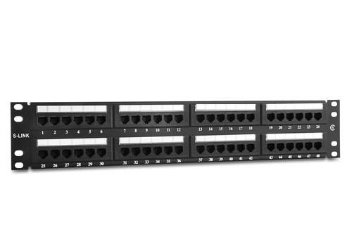 SL-PC48 48 Port Cat5 Utp Patch Panel (KDO)