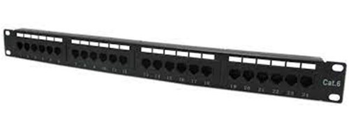 24 Port Cat6 Utp Patch Panel Dolu (KDO)