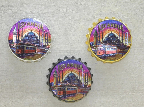 İstanbul Temalı Metal Magnet Alk4340