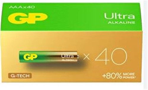 G-Tech LR03 AAA Boy Ultra Alkalin İnce Kalem Pil 40'lı Paket GP24AUT-2B40 (KDO)