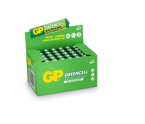 Greencell R03 AAA Boy Çinko İnce Kalem Pil 40'lı Paket GP24G-2S2 (KDO)