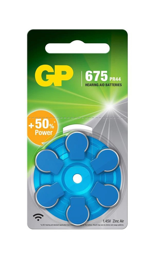 ZA675 1.4V Düğme Kulaklık Pili 6'lı Paket (KDO)