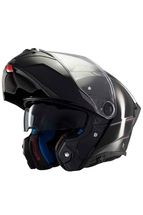 Mt Atom 2 Sv Solid A1 Parlak Çene Açılır Kask