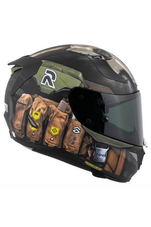 Rpha11 Ghost Call Of Duty Mc34Sf Kapalı Kask
