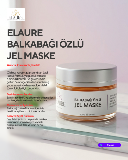 Balkabağı Özlü Jel Maske (50 mL)