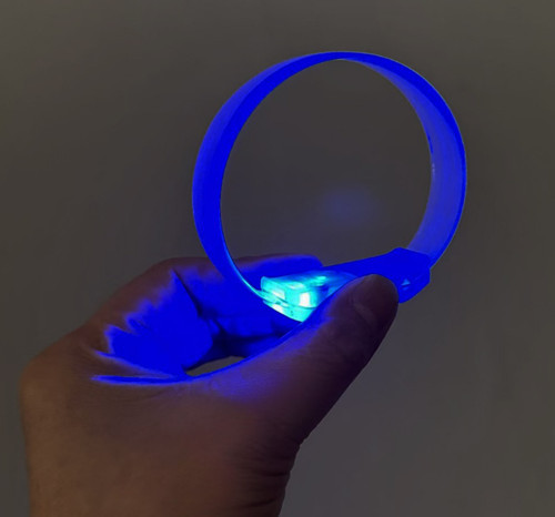 3 Modlu Pilli LED Işıklı Esnek Parti Bilekliği Mi