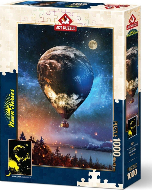 1000 Parça Puzzle Neon Aya Yolculuk 5013