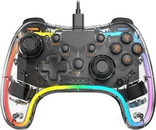 Fgp-3854Kt Usb Android Tv Pv-Ps3 Nintendo 2.4 Kablosuz Rgb Işıklı Game Pad