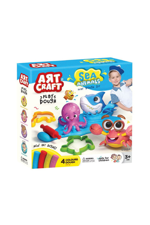 Reilacos 03684 Art Craft Deniz Hayvanları Hamur Set 200 gr -dede