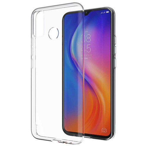 Tecno Spark 6 Go Kılıf Kamera Korumalı Şeffaf Kalın Üstün Koruma Silikon Maks