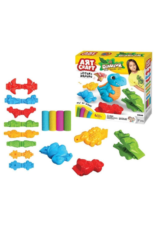 Oyuncak 3d Dinozor Hamur Set 200 Gr