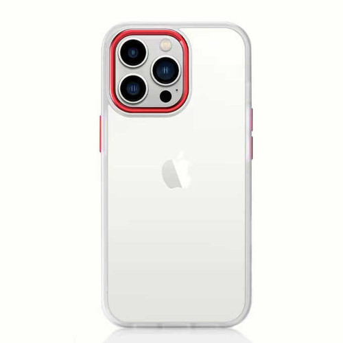 iPhone 13 Kılıf Şeffaf Arka Yüz Kamera Yükseltili Silikon Maks