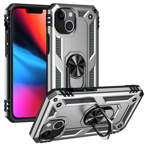 iPhone 13 Kılıf Kamera Koruyucu Manyetik Standlı Tank Koruma Maks