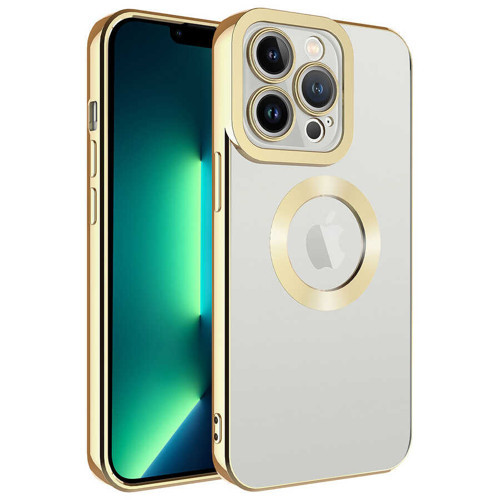 iPhone 12 Pro Kılıf Kamera Lens Korumalı Logo Gösteren İnce Hafif Maks