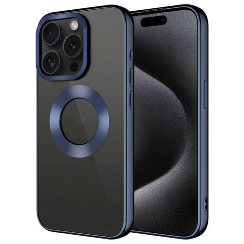 iPhone 15 Pro Max Kılıf Kamera Lens Korumalı Logo Gösteren İnce Hafif Maks