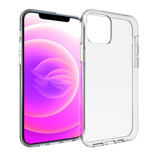 iPhone 14 Kılıf Kamera Korumalı Şeffaf Kalın Üstün Koruma Silikon Maks