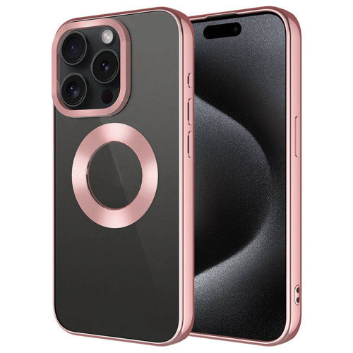 iPhone 15 Pro Max Kılıf Kamera Lens Korumalı Logo Gösteren İnce Hafif Maks