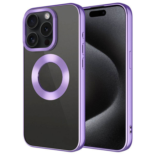 iPhone 15 Pro Max Kılıf Kamera Lens Korumalı Logo Gösteren İnce Hafif Maks