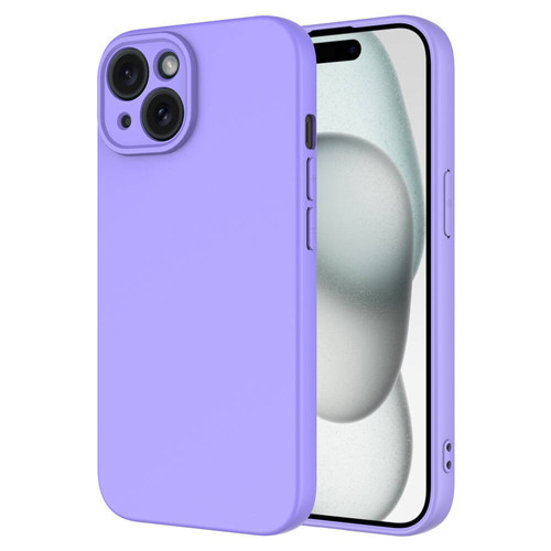 iPhone 15 Plus Kılıf Yumuşak Silikon Kamera Korumalı Lansman Maks