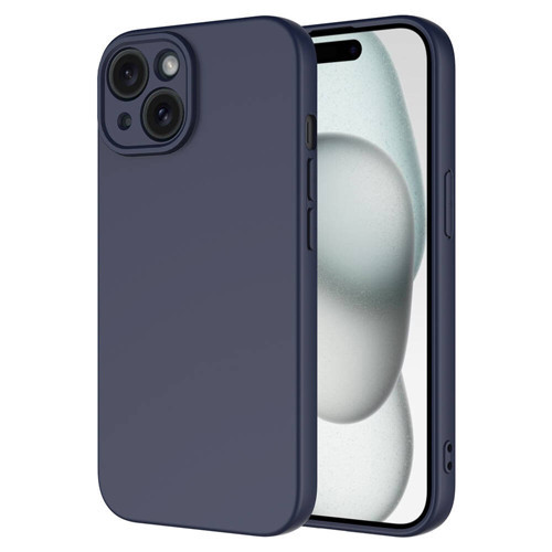 iPhone 15 Plus Kılıf Yumuşak Silikon Kamera Korumalı Lansman Maks