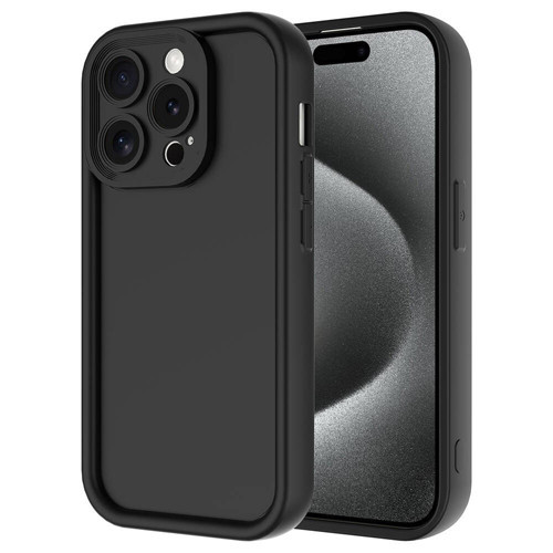 iPhone 15 Pro Kılıf Kamera Korumalı Kalın Silikon Üstün Koruma Maks