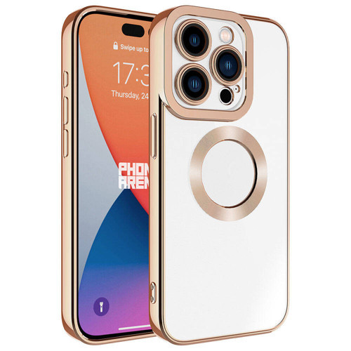 iPhone 15 Pro Kılıf Kamera Lens Korumalı Logo Gösteren İnce Hafif Maks