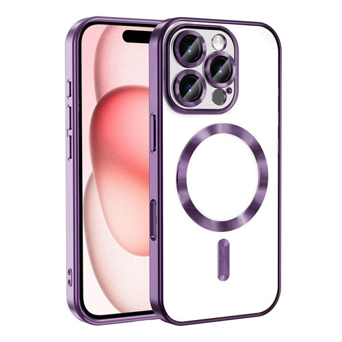 iPhone 16 Pro Max Kılıf MagSafe Kamera Lens Korumalı Logo Gösteren İnce Hafif Maks