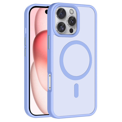 iPhone 16 Pro Max Kılıf MagSafe Destekli Kamera Yükseltili Silikon Mat Parmak İzi Tutmayan Maks