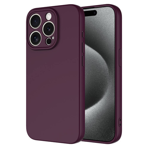 iPhone 15 Pro Kılıf Yumuşak Silikon Kamera Korumalı Lansman Maks
