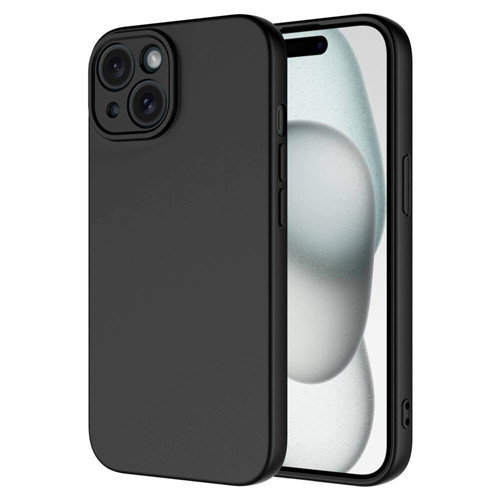 iPhone 15 Plus Kılıf Yumuşak Silikon Kamera Korumalı Lansman Maks