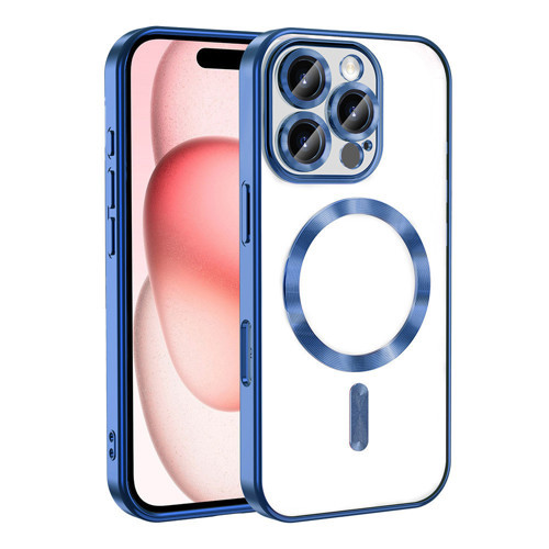 iPhone 16 Pro Max Kılıf MagSafe Kamera Lens Korumalı Logo Gösteren İnce Hafif Maks
