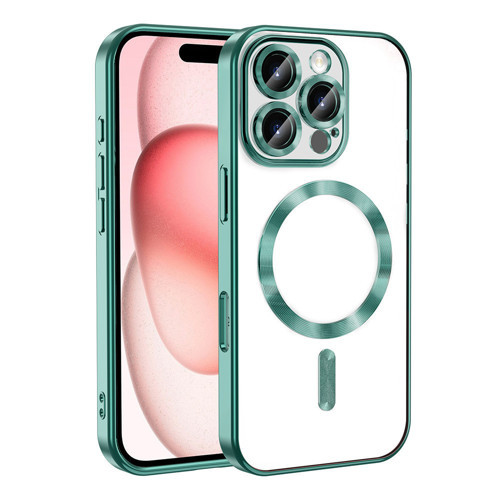 iPhone 16 Pro Max Kılıf MagSafe Kamera Lens Korumalı Logo Gösteren İnce Hafif Maks
