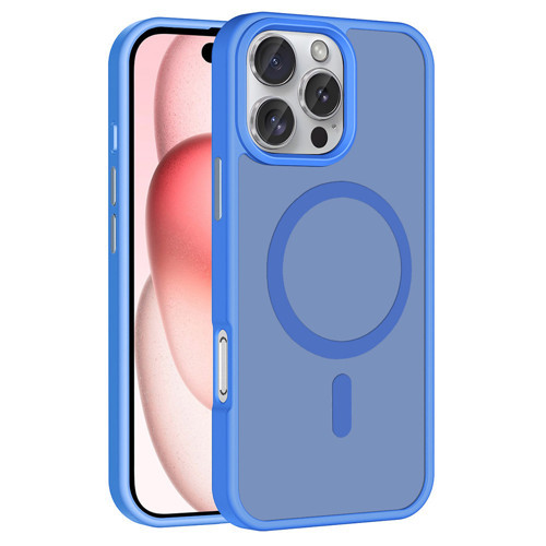 iPhone 16 Pro Max Kılıf MagSafe Destekli Kamera Yükseltili Silikon Mat Parmak İzi Tutmayan Maks
