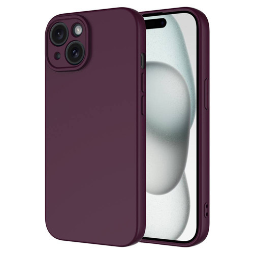 iPhone 15 Plus Kılıf Yumuşak Silikon Kamera Korumalı Lansman Maks