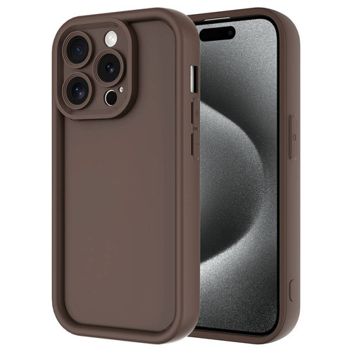 iPhone 15 Pro Kılıf Kamera Korumalı Kalın Silikon Üstün Koruma Maks