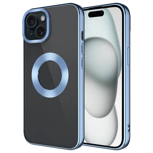 iPhone 15 Kılıf Kamera Lens Korumalı Logo Gösteren İnce Hafif Maks