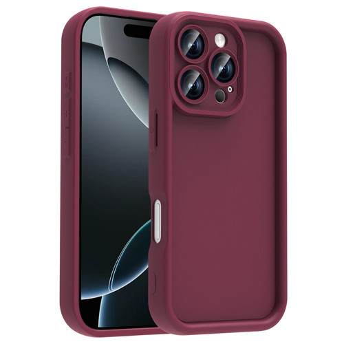 iPhone 16 Pro Max Kılıf Kamera Korumalı Kalın Silikon Üstün Koruma Maks