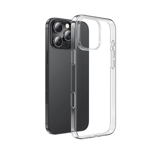 iPhone 16 Pro Max Kılıf Kamera Korumalı Şeffaf Kalın Üstün Koruma Silikon Maks