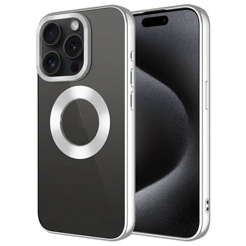 iPhone 15 Pro Max Kılıf Kamera Lens Korumalı Logo Gösteren İnce Hafif Maks