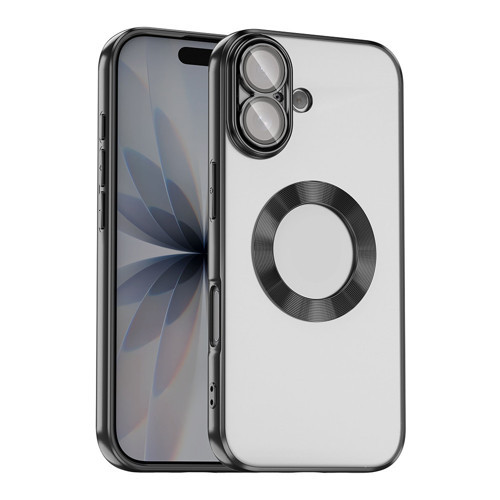 iPhone 17 Kılıf Kamera Lens Korumalı Logo Gösteren İnce Hafif Maks