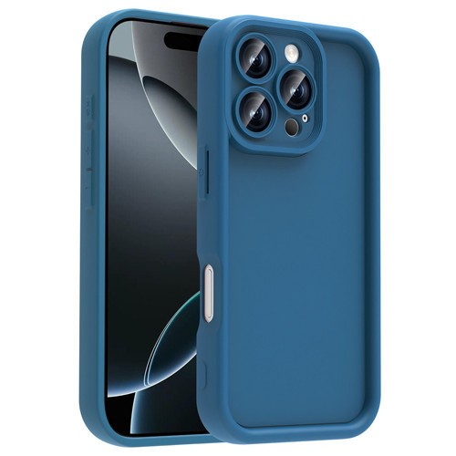 iPhone 16 Pro Max Kılıf Kamera Korumalı Kalın Silikon Üstün Koruma Maks