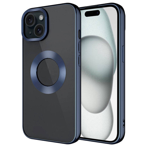 iPhone 15 Kılıf Kamera Lens Korumalı Logo Gösteren İnce Hafif Maks
