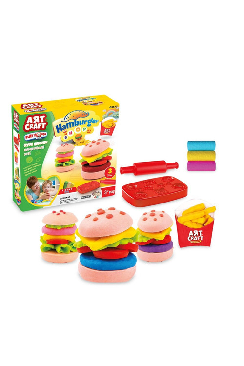 Oyuncak Hamburger Set Oyun Hamuru 150 Gr