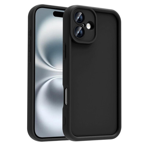 iPhone 16 Plus Kılıf Kamera Korumalı Kalın Silikon Üstün Koruma Maks
