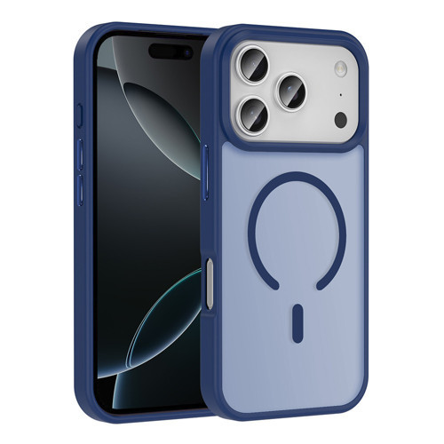 iPhone 17 Pro Max Kılıf MagSafe Destekli Kamera Yükseltili Silikon Mat Parmak İzi Tutmayan Maks